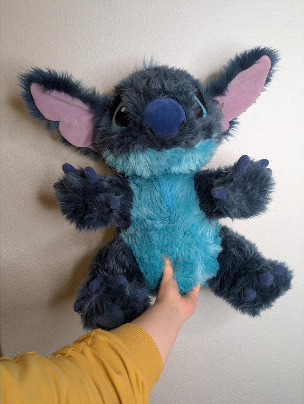 Disney Store Exclusive Lilo & Stitch Plush Shaggy Hairy 17" large
